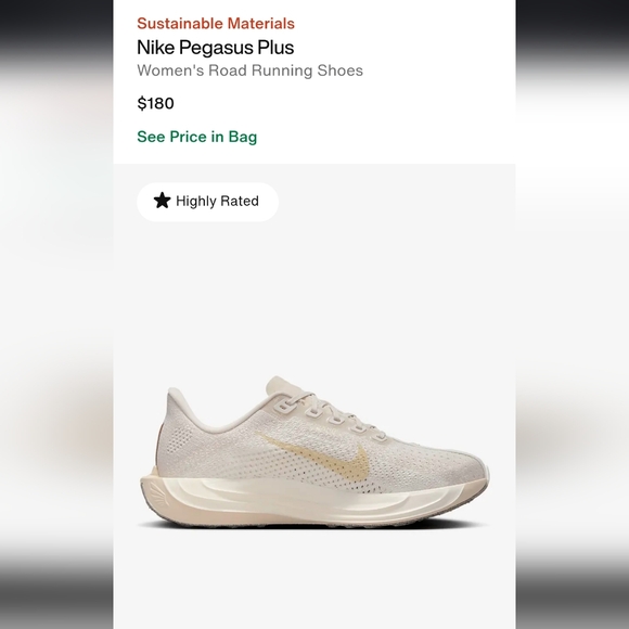 Nike Pegasus PlusWomen's Road Running Shoes. New Without tags - Picture 4 of 4